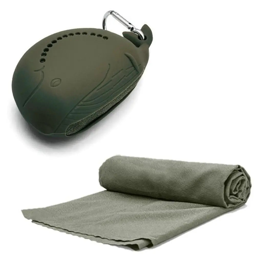 Quick Drying Cooling Ice Towel for Outdoor Portable Cute Bag Fitness Cool Towel Sweat Absorption with Buckle Sports Cold Towel