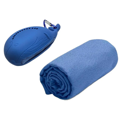 Quick Drying Cooling Ice Towel for Outdoor Portable Cute Bag Fitness Cool Towel Sweat Absorption with Buckle Sports Cold Towel