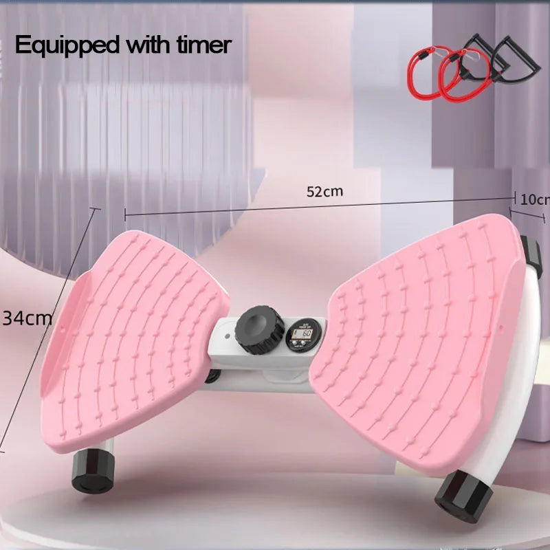 Indoor Waist Twisting Machine Turntable Thin Waist Thin Legs Indoor Home Fitness Equipment Mute Load 120kg