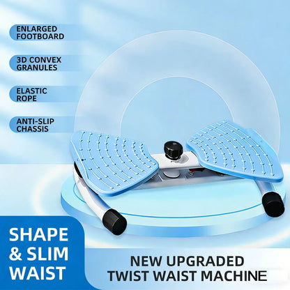 Indoor Waist Twisting Machine Turntable Thin Waist Thin Legs Indoor Home Fitness Equipment Mute Load 120kg