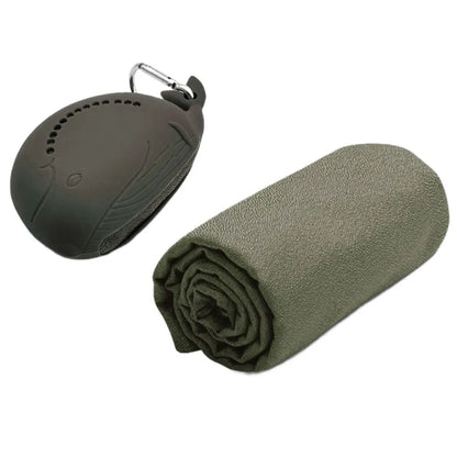 Quick Drying Cooling Ice Towel for Outdoor Portable Cute Bag Fitness Cool Towel Sweat Absorption with Buckle Sports Cold Towel
